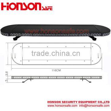 Full Aluminum Profile Ultrathin Police Car Emergency LED Warning Light Bar HS-4143 photo-2