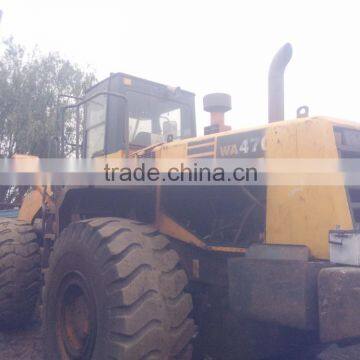 Strong Power Used Good Condition Wheel Loader WA470 for Cheap Sale in Shanghai photo-2
