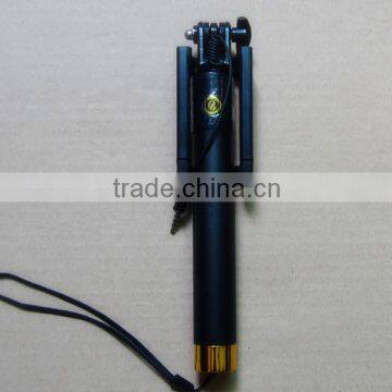 Battery Free Folding Mini Selfie Stick 2015 Extendable Cable Control (No Battery No Bluetooth) Taking Pole for Travel photo-6