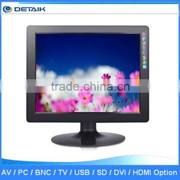 1024*768 Resolution VGA Input 12 Volt DC 15 inch LCD Monitor