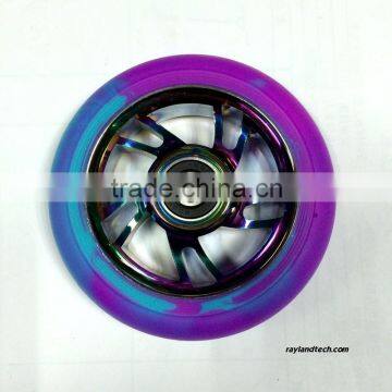 2015 Newly Listed Rainbow Scooter Wheels Factory Promotion photo-2