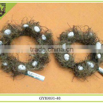 2014 new design Easter decorative wreath