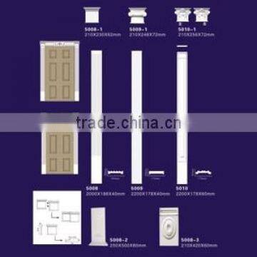 High density polyurethane decor PU decoration PU doorway window trims interior door window trim