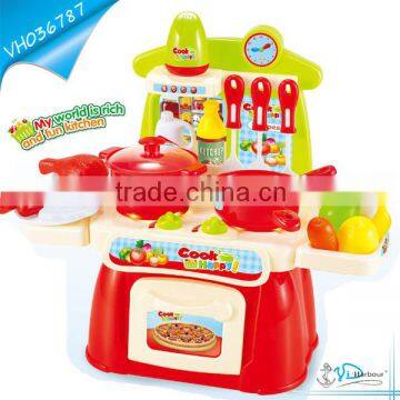 25 Rich Accessories Mini Cooking Table Toy Set