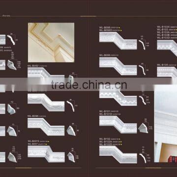 gypsum moulding ceiling cornice medallion for ceilings