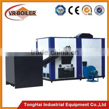 fully automatic wood pellet heating boiler