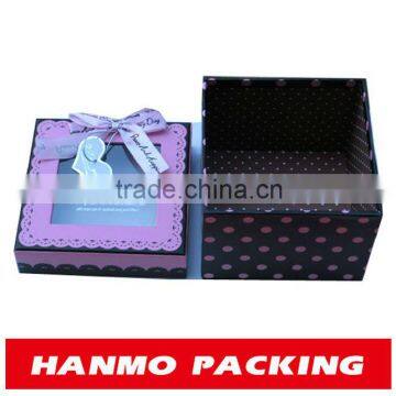 cardboard gift boxes with clear window