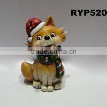 RYP5207 Christmas fox decoration