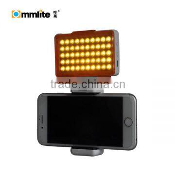 Commlite 50 Bulbs Mini LED Video Light for Gopro Cameras/Cellphone/Pad/DSLR