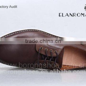 Fashion Flat Genuine Handmade Men Leather Shoes New European Business Casual Shoes Men photo-5