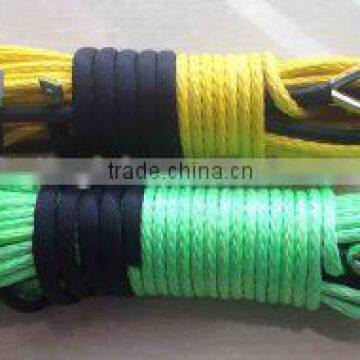 10-Ton winch rope / synthetic winch rope / wire rope winch