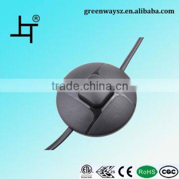 Hot Sale Round Black/red/green Foot-tap Switch for Floor Lamp 777