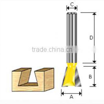 Woodworking CNC Dovetail Router Bit