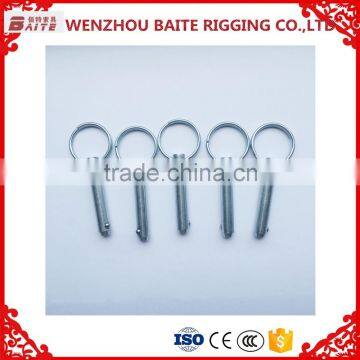 Cable Tie China Manufacturer M8 Zinc Plated Locking Pin, Hitch Pin ,roldign-up Pin ,clip Single Winded photo-3