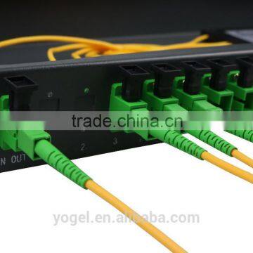 Made in China Singlemode 1x8 19" Standard Rack Type Optical Fiber Splitter Coupler photo-2
