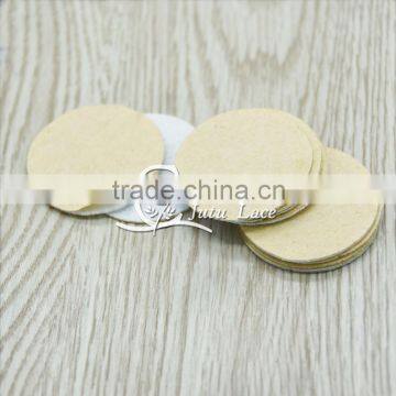 White Felt Circles- Felt Circles- Self Adhesive Felt Circle- 4cm Felt Circles- Die Cut Felt Circle- Wool Felt Circle