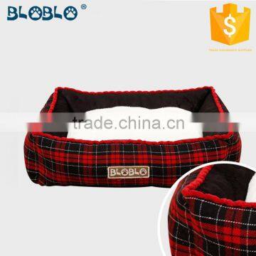 Premium comfortable pet dog bed rectangle shape for wholesale