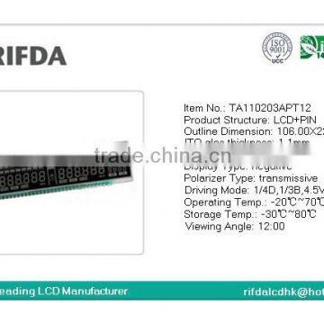 Car Meter Negative Pin Type Lcd Display Module photo-2