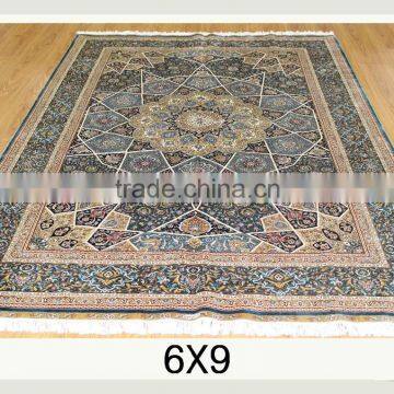 turkish design handmade silk rug hand knotted persian silk carpets for home hotel villa silk rug