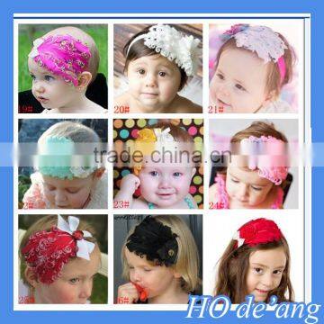 HOGIFT TOP Selling Flower Headbands Childrens Hair Accessories