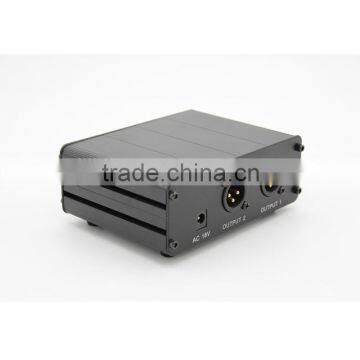 Compact Dual Channel Phantom Power, Phantom Power Supply, Power for Condenser Mic photo-4