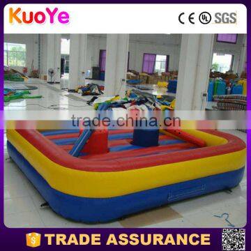 high quality 0.55mm PVC tarpaulin inflatable gladiator jousting game,inflatable sport games