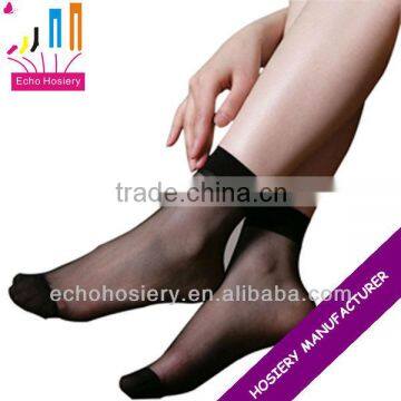 Ladies sheer ankle socks