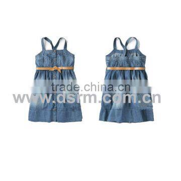 100%Cotton Denim fashion korean children clothing