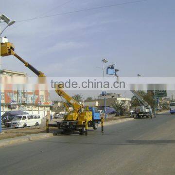 60w Solar Street Light With 7m Light Pole, Have CE ,TUV ,UL Certificate , 2 Years Warranty