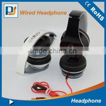 Wholesale Portable Over-Ear Headset with Mic Music Sharing Wired Headphone Deductable