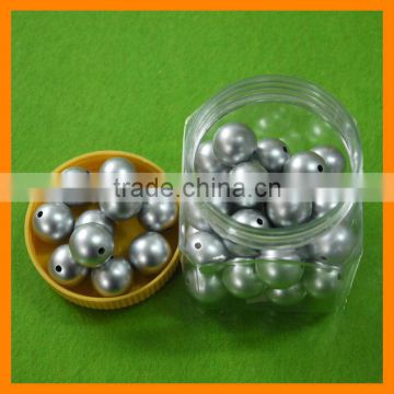 Silver Round 16mm Pearl Jewelry/Jewelry Beads