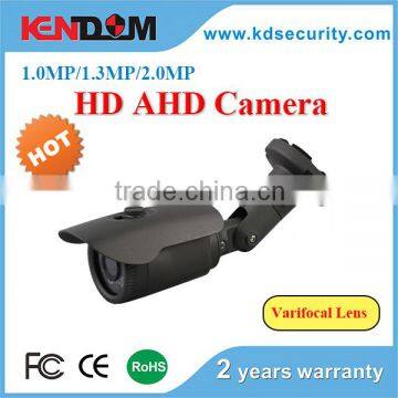 Kendom manufacturer China promotional ir ahd high quality weatherproof camera with varifocal lens and 40pcs ir leds