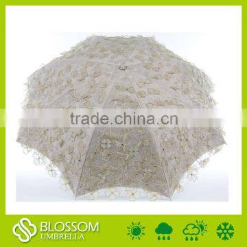 High Quality New Invention Standard Size Manual Fold Wedding Umbrella