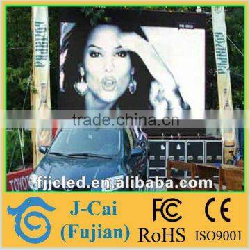 P25 outdoor tri color led screen for media