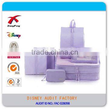 Durable Seven Piece-set Travel Packing Cubes