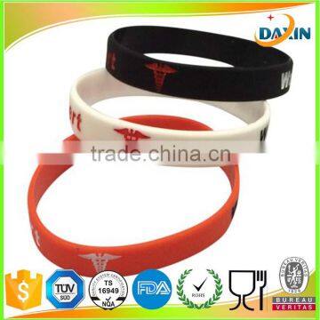 BPA Free Silicone Bracelet, Cheap silicone wristband