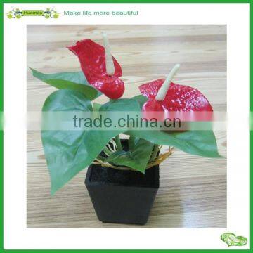 artificial anthurium plant potting bonsai