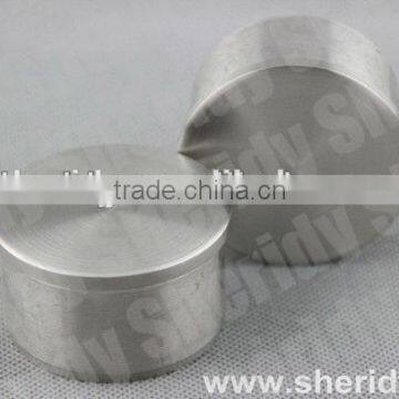 Stainless Steel Installation Post End Cap Fat/ Arched photo-2