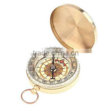 Classic Pocket Watch Style Bronzing Antique Camping Compass