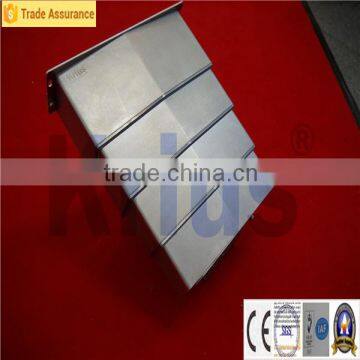 steel telescopic bellow for Machine Tools Steel Plate Guide Shield