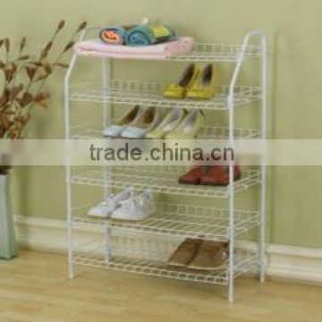 Home organization 6 tiers metal storage rack