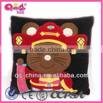 14" plush decorative pillow Chinese New Year promotion gifts