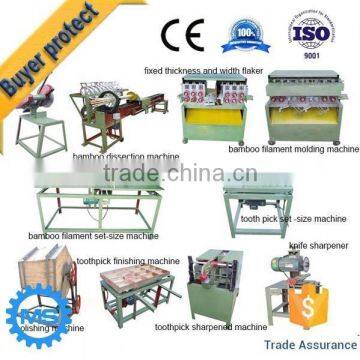 wood toothpcik making machine