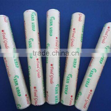 food grade packaging wrap preserved food fresh pvc cling wrap