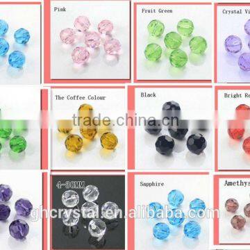 Various Size and Color Crystal Beads for Curtain or Decoration