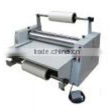 High Speed Hot and Cold Roll Laminator with Stainless steel Roller 650mm WD-650