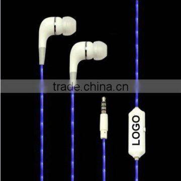 phone fiber lighting earphone