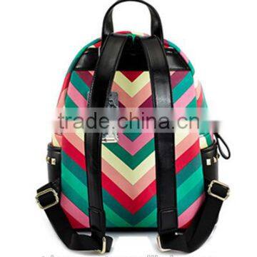 2016 New Fashion Cute Colorful Korean Backpack Bag photo-3