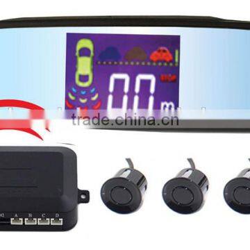 car parking sensor led display indicator,wireless connection with display ,wireless parking sensor