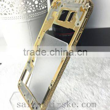 New Products Coming 24k Gold Frame for Samsung Galaxy S6